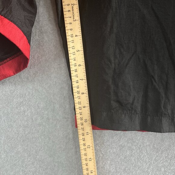 Vintage Champion Big Logo Windbreaker Athletic Gym Shorts Men Sz XL Black - Picture 6 of 10